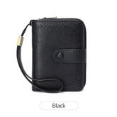 Leopard Print Multifunctional Zipper Retro Small Wallet