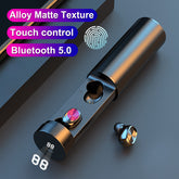 5.0 Wireless 8D HIFI Sport MIC Earbuds Gaming Music Headset