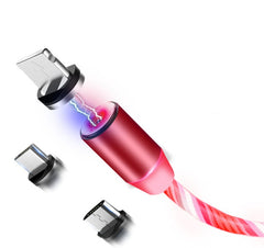 Flowing Light Magnetic Streamer Data Line Cable