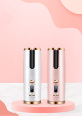 Hair Curler Women Portable Hair Curling Iron LCD Display