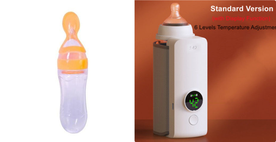 Portable Wireless Rechargeable Baby Bottle